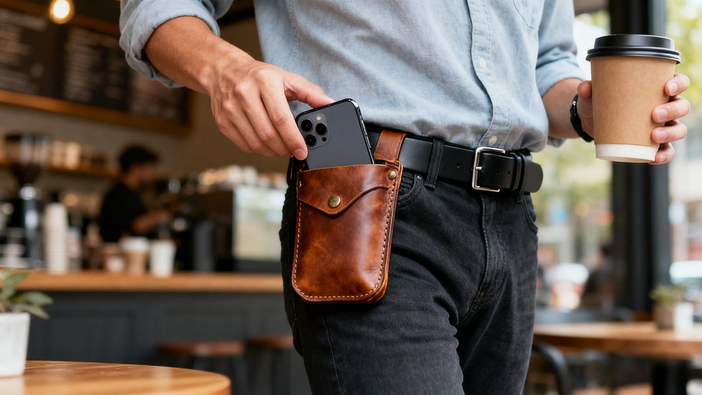 Everyday Carry (EDC) With a Leather Belt Pouch: What Fits, What Doesn’t, and Why It Works