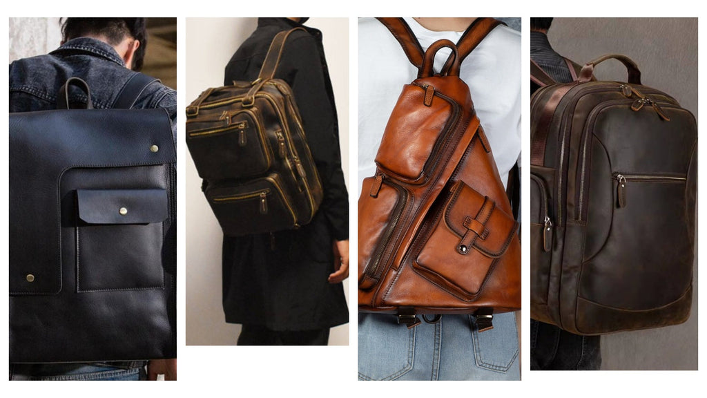 Extra Large Leather Backpack - 19 Picks