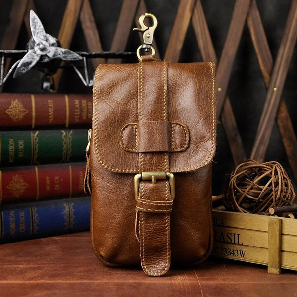 Leather Travel Cigarette Case, Mens Belt Bag Louis Vuitton