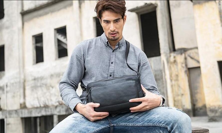 Dapper Diversity: 10 Men's Leather Shoulder Bags Redefining Style
