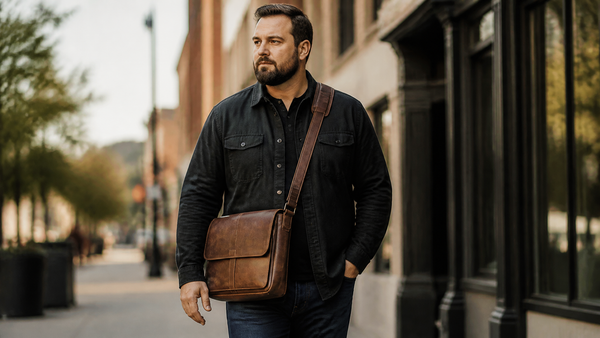 Messenger Bags for Big Guys: Extra-Long Straps, Fit & Proportion Guide