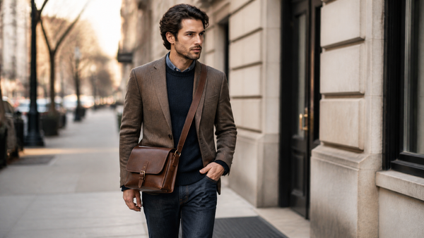 How to Wear a Messenger Bag: Fit, Strap Placement & Style Guide for Men