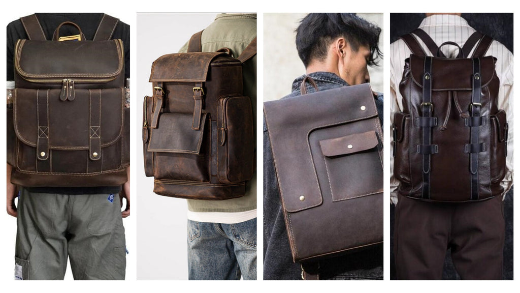 Large Leather Backpacks for Men - Guide Cover