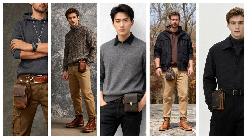 Free Your Hands! Why a Leather Belt Pouch is the Ultimate Commuting Solution