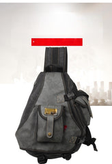 big sling bag for men main compartment