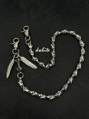Skull Chain for Wallet - iChainWallets