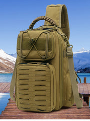 Large Sling Bag for Big Guys - Strap Detail
