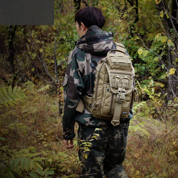 Military Sling Bag for Big Man - Front View
