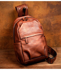 sling bag for big man main compartment layout