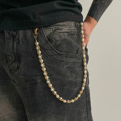 Pearl Wallet Chain for Women 
