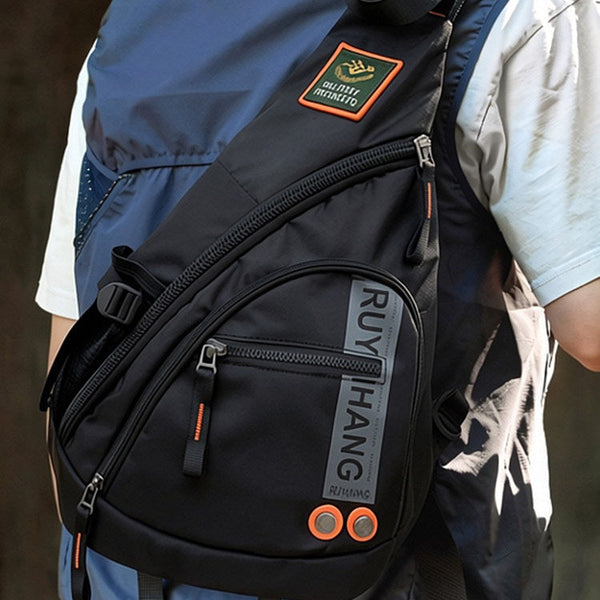 Large Sling Bag for Big Guys - Back View