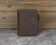 Mens Wallet with Coin Purse Billfold Leather Billfold with Coin Pocket - iwalletsmen