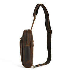 Leather Sling Backpack for Men - iwalletsmen