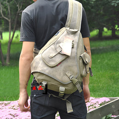 sling bags for big guys side view