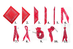 Navy Paisley Bandana Trousers Chain Pants Chain Biker Kerchief Headscarf Jeans Chains