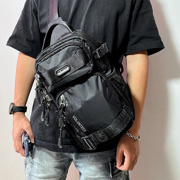 Sling Bag for Big Man - Open View