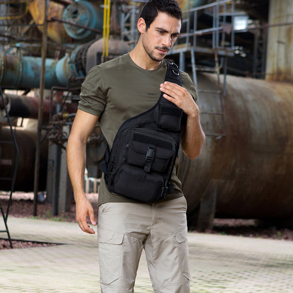 Large Sling Bag for Big Guys - Strap Detail