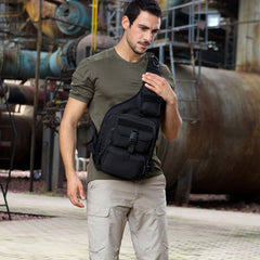 Large Sling Bag for Big Guys - Strap Detail