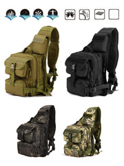 Sling Bag for Big Man - Zipper Detail