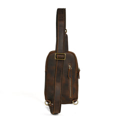 Leather Sling Backpack for Men - iwalletsmen