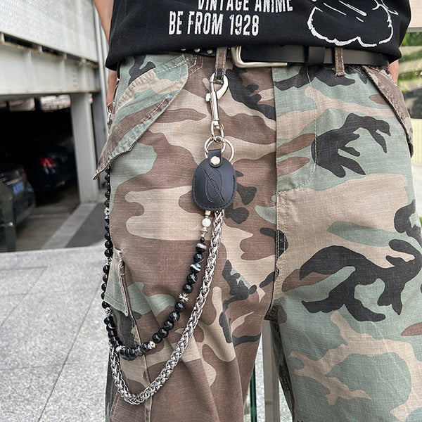 Black Ball Pants Chain 