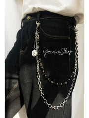Beaded Wallet Chain Double Wallet Chain - iChainWallets