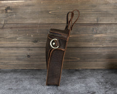 Full Grain Leather Belt Bag Mens Leather Holster Belt Bag Belt Bag Holster - iwalletsmen