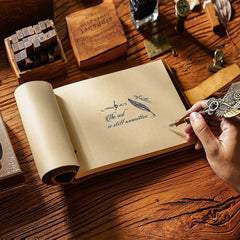 Brown Leather Bound Sketchbook A5 Leather Sketchbook Leather Bound Journal - iwalletsmen