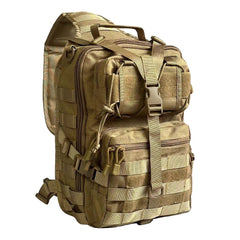 Sling Bag for Big Man - Zipper Detail