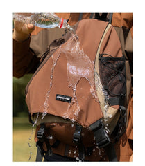 sling bags for big guys water bottle pocket