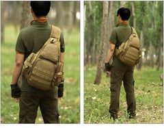 Sling Bag for Big Man - Studio View