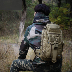 Military Sling Bag for Big Man - Open View