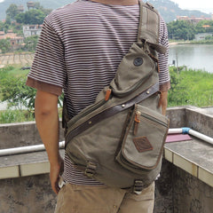 Sling Bag for Big Man - Studio View