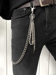 Biker Wallet Chain Beaded Wallet Chain Long Wallet Chain Ball Wallet Chain - iChainWallets