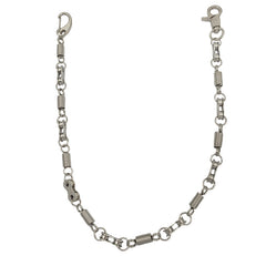 Silver Mens Bike Chain Wallet Chain Spring Wallet Chain Cool Pants Chain For Men