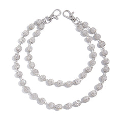 Diamond Ball Wallet Chain - iChainWallets