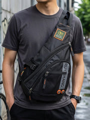 Sling Bag for Big Man - Compartment View