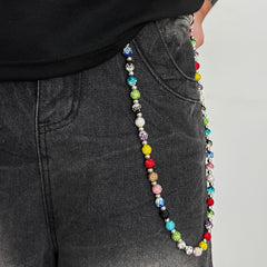 Colorful Diamond Pants Chain for Women - iChainWallets