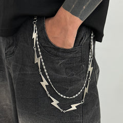 Double Wallet Chain Cool Biker Wallet Chain - iChainWallets