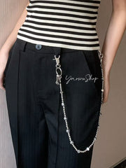 Beaded Wallet Chain