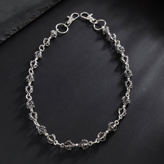 Vajra Wallet Chain Cool Wallet Chain Tibetan Buddhism Biker Wallet Chain - iChainWallets