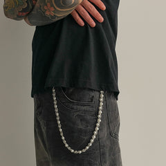 Pearl Wallet Chain for Women 