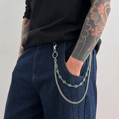 Double Wallet Chain Colorful Wallet Chain for Women - iChainWallets