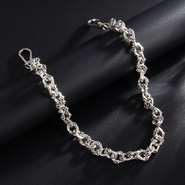 Skull Biker Wallet Chain Cool Wallet Chain - iChainWallets