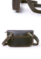 Small Shoulder Clutch Bag Crossbody Clutch Bag Mens Leather Crossbody Bag Clutch - iwalletsmen