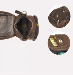 Leather Belt Phone Pouch - iwalletsmen