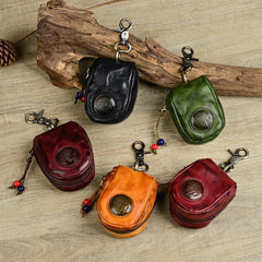  Leather Belt Key Ring Holder for Men 