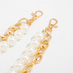 Big Pearl Wallet Chain Large Double Wallet Chain - iChainWallets