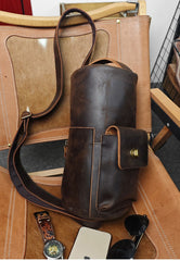 big sling bag for men side pocket