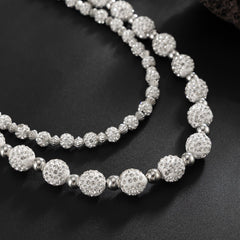 Diamond Wallet Chain Beaded Wallet Chain for Men - iChainWallets